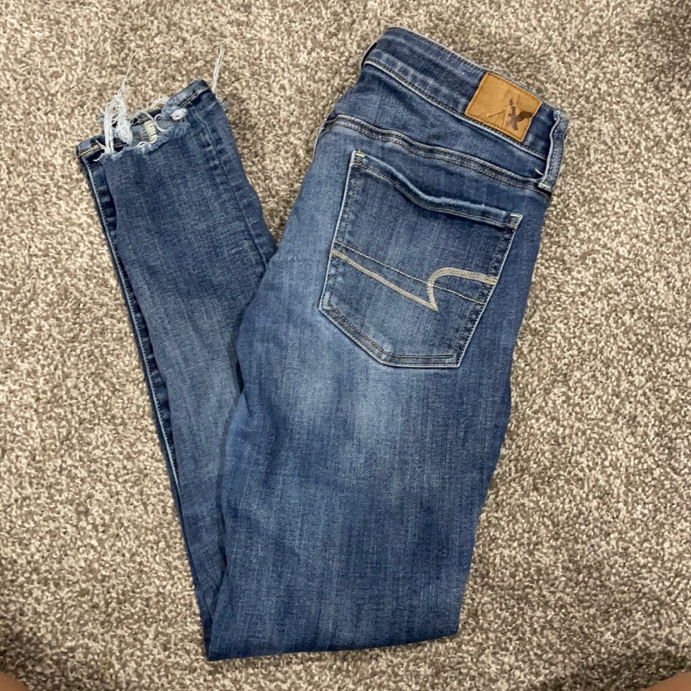Size 8 skinny stretch American Eagle jeans